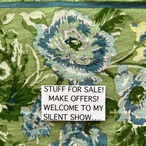 Welcome to my silent show!